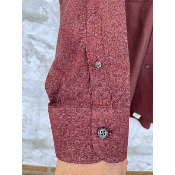 BURBERRYS OF LONDON VINTAGE FRONT BUTTON SHIRT SIZE LARGE - Picture 4 of 10